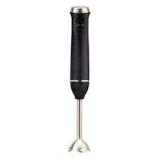 Primero Basics Multi-Speed Immersion Hand Blender 300W Black Kitchen Mixer Tool