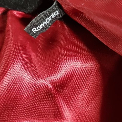 The Kooples Moonlight Embroidered Bomber Jacket NWT Euro 50 US Large Satin Flame image 7