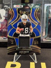 2025 Panini Select Prizm - Draft Selection Jack Bech #DSM-JBH (RC, MEM) Raiders