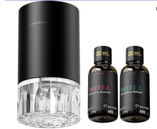 Waterless Essential Oil Diffuser Starter Kit with 2x30mL Hotel Scent Fragrance