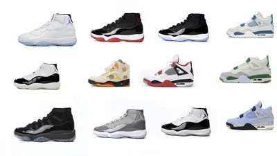 Nike Air Jordan 11 RetroConcord DMP Fussballschuhe Sportschuhe Sportswear unisex