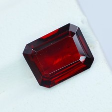 100% Natural Garnet Octagon Cut Loose Gemston...