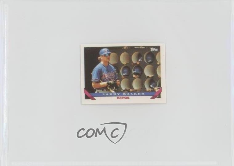 1993 Topps Factory Set Micro Larry Walker #95 HOF 2f9
