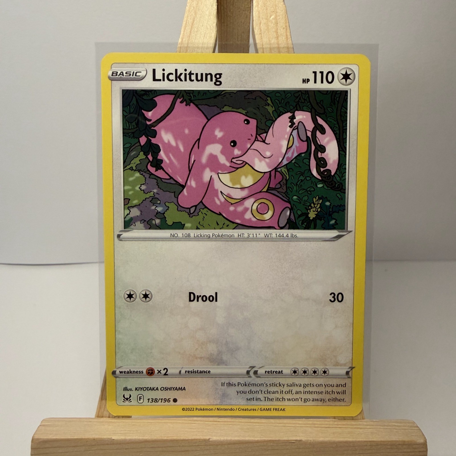 Lickitung 138/196 SWSH11: Lost Origin Non-Holo Pokemon TCG
