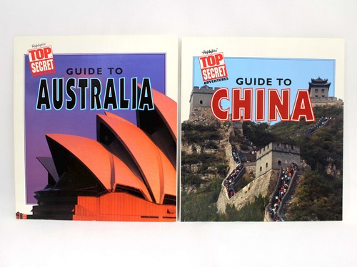 Lot of 6 Highlights Top Secret Adventures Guide To Greece Egypt Japan Australia - Picture 4 of 6