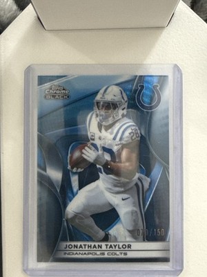 2025 Topps Chrome Black JONATHAN TAYLOR #45 /150