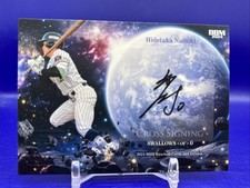 BBM 2024 2nd Version Hidetaka Namiki Cross Signing Auto 28/30 Autograph Swallows