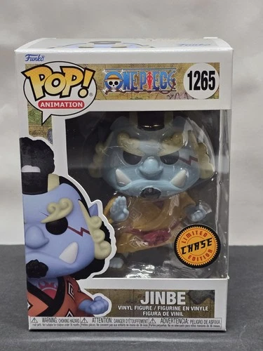 Funko Pop One Piece Jinbe 1265 Chase Edition Animation Vinyl Figure NEW