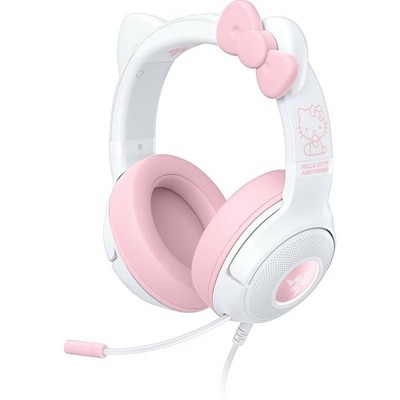 Razer Kraken Kitty V2 Wired USB A Gaming Headset, Hello Kitty Edition