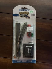 Bachmann Industries Remote Turnout W/nickel Silver Rail & Gray Roadbed - E-z...