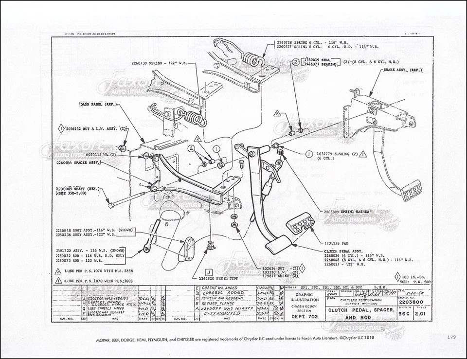 1962 Chrysler Chassi Manual de Montagem de Fábrica Newport 300 New Yorker Imperial - Imagem 2 de 4