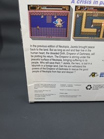 Neutopia 2 (II) TURBOGRAFX-16 Complete In Box, Tested, Fast Ships 