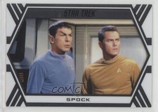 2019 Rittenhouse Star Trek InfleXions: Starfleet's Finest White /150 Spock 0ad