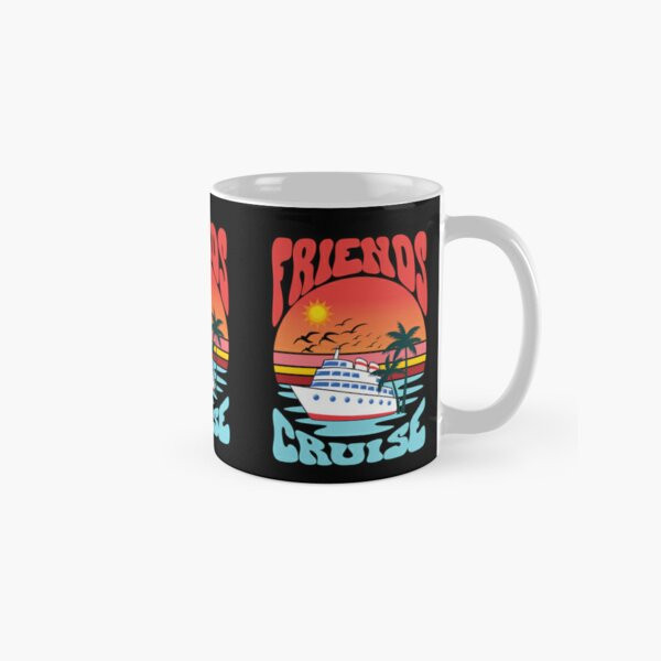 friends Cruise 2025 Summer Vibes Classic Mug , Gift For Family