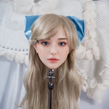 Adjustable TPE head model,universal adult hairstyle design, makeup supplies,Mann