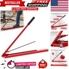 Heavy-Duty Manual Rebar Bender, New Upgraded Hand Operated Metal Bending Tool fo