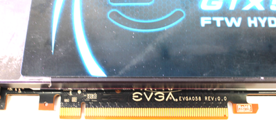 EVGA GEFORCE GTX 580 FTW Hydro Copper 2, 03G-P3-1591-AR, For Parts