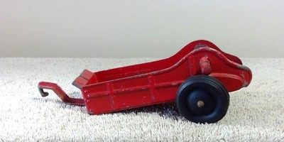 Vintage Hubley Kiddie Diecast Toy No.50 Manure Spreader Farm Implement 1950's