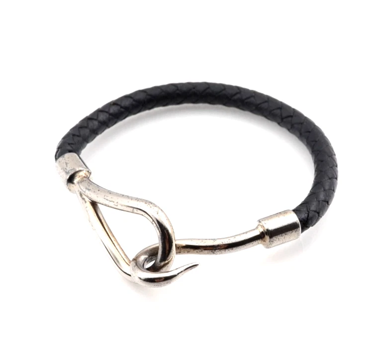 HERMÈS Leather Black Fashion Bracelets for sale | eBay