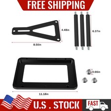 Durable Billet Aluminum Battery Tray Hold Down Trunk Relocation Box Racing Mount