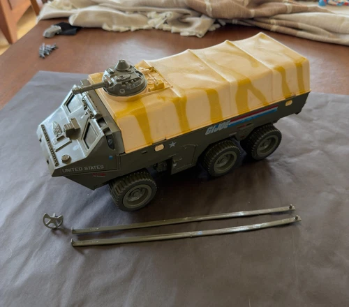 1983 HASBRO GI JOE APC AMPHIBIOUS PERSONNEL CARRIER VEHICLE 100% COMPLETE MT-