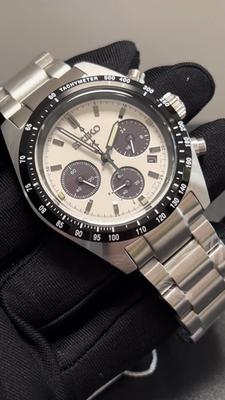 Seiko Prospex SSC813 'Panda' 39mm Speedtimer Solar Chronograph