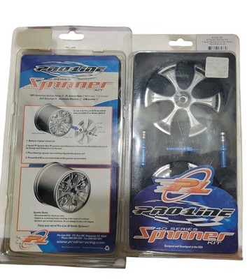 NOS PROLINE 6026-00 40 SERIES SPINNER CHROME WHEEL KIT FULL SET