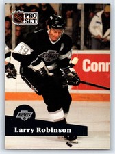 1991-92 Pro Set Larry Robinson Los Angeles Kings #104