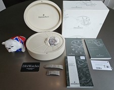 Audemars Piguet Millenary Diamond Bezel Silver Dial; 77301ST; Extra Strap; B&P! 2