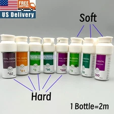 1 Bottle/2m Dental Gingival Retraction Knitted Cord Packing Size 000/00/0/1/2