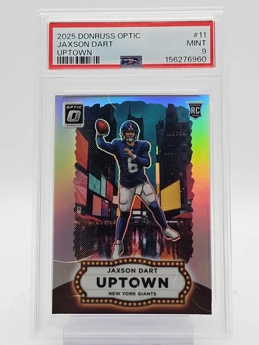 2025 Donruss Optic Jaxson Dart Base (PSA 9)
