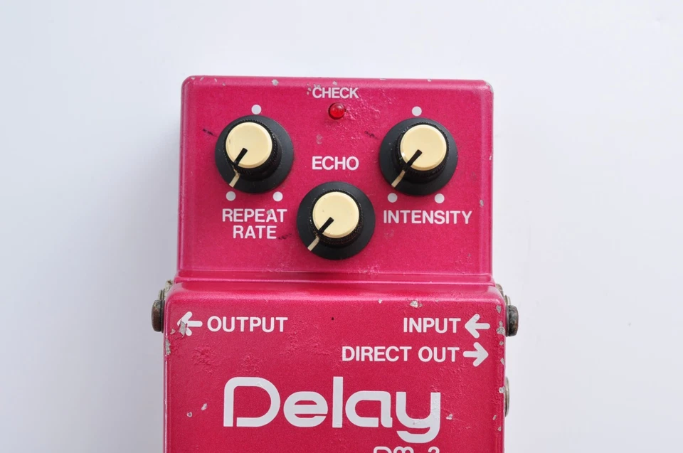 Boss DM-3 Delay 1986 analógico hecho en Japón funcionando 641900 Foto 4 de 4