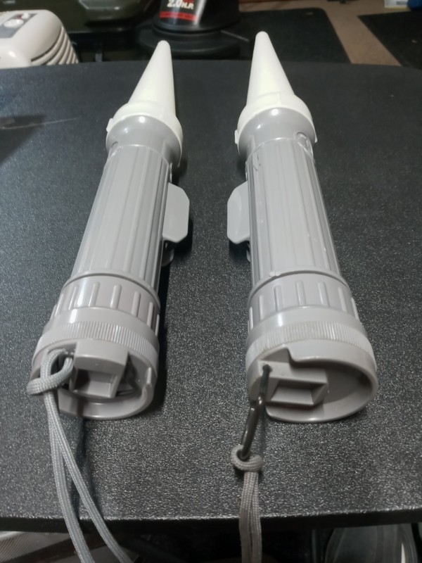 Military Flashlight Fulton MX-993/U W/ Signal Wand Cone With Filters (2) Ea.
