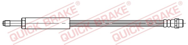 Quick Brake Bremsschlauch 32.347 FüR Mercedes Sprinter Bus B906 311 CDI 4X4 906-image