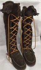Bastien Industries Hiawatha Moccasins Style 11301 Women's Size 6