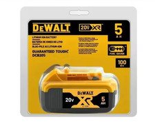 Dewalt DCB205 20V Max XR 5.0AH Lithium-lon Battery New in Pack