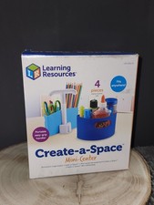 Create-A-Space Mini Center 3 Tray & Handle Bl...