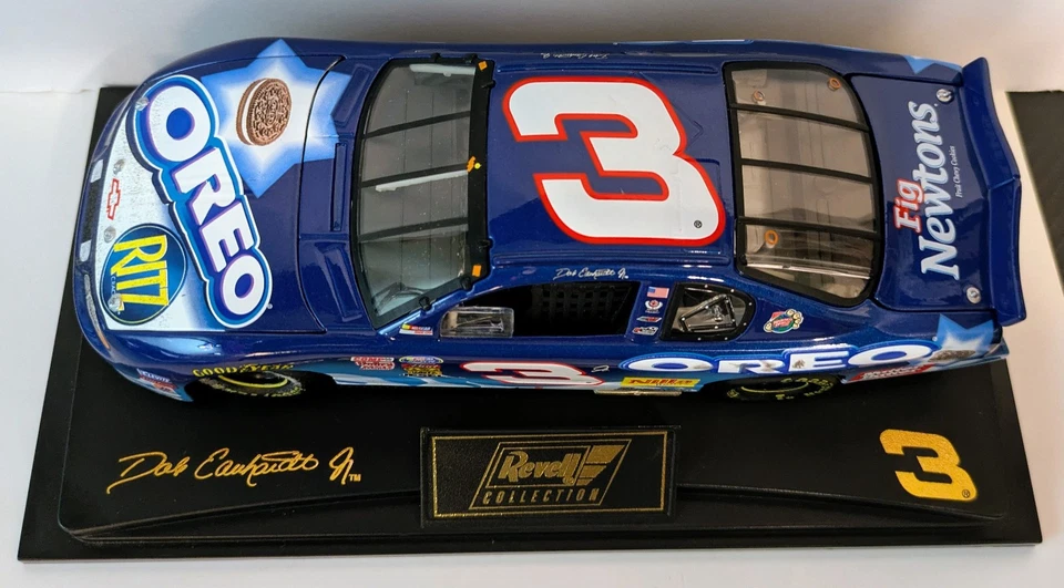 2002 Dale Earnhardt Jr Revell #3 Oreo/Ritz Daytona Raced Version 1:24 die cast - Image 3 of 4