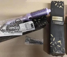 WAVYTALK Heated Round Brush - Style Like a Pro!
