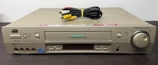 JVC HR-S9600U Super VHS VCR S-VHS ET Hi-Fi Stereo NO REMOTE Tested & Working