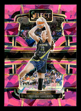 Maddy Siegrist 2024 Panini WNBA Select Pink Ice Concourse SP #61 Dallas Wings