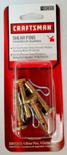 Craftsman Snowblower Shear Pins 88389 Contains (4) 738-04155 and (4)714-04040