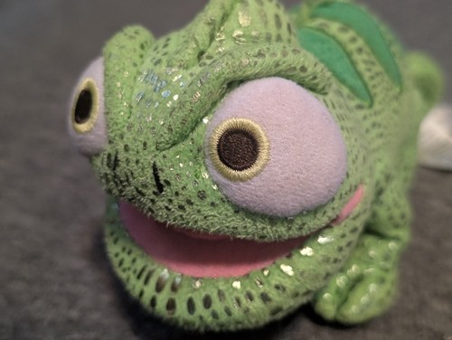 DISNEY Tangled PASCAL the Chameleon Plush Stuffed Bean Bag Toy - Picture 4 of 10
