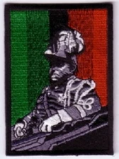 RASTA  MARCUS GARVEY Embroidered Patches  3.25"x2.25" iron-on