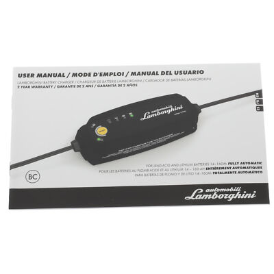 GENUINE LAMBORGHINI Fully Automatic CTEK US-CD 12V Battery Charger