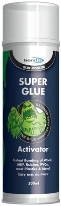 2 Pack Accelerator AG ADHESIVE GURU CA Glue Activator Spray 6.75 Fl Oz. Clear Multipurpose Aerosol Adhesive Accelerator