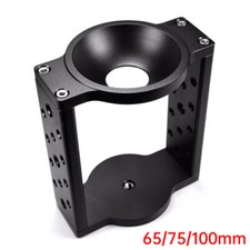 Half Ball Flat to Bowl Adapter Converter Riser for Tripod Fluid Head 65/75/100mm