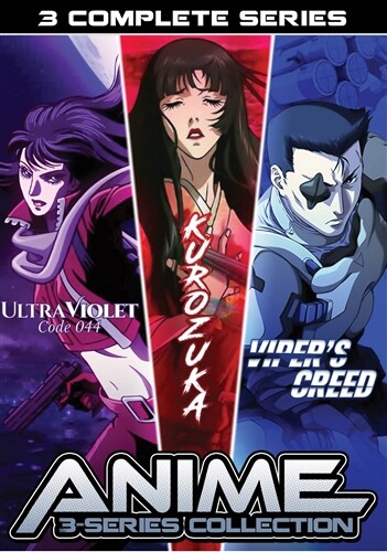 Anime 3 Series Collection New Dvd Ultraviolet Code 044 Kurozuka Viper 039 S Creed Ebay