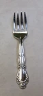 OLD CHARLESTON STERLING SILVER BABY FORK-ORNATE 1951 FINE FLORAL-INTERNATIONAL
