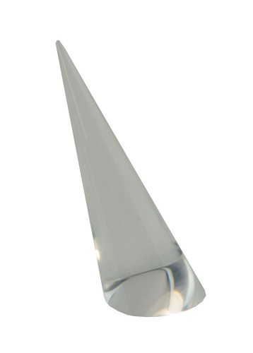 Acrylic Cone Ring Holder Sapphire Silver Rose Gold Birthstone Jewellery Stand - Picture 4 of 7